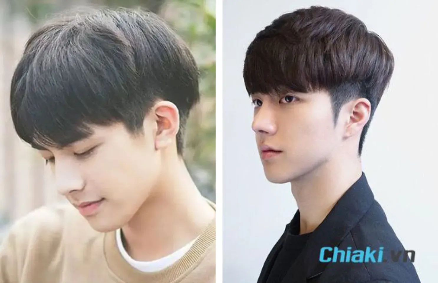 Tóc nam layer không uốn