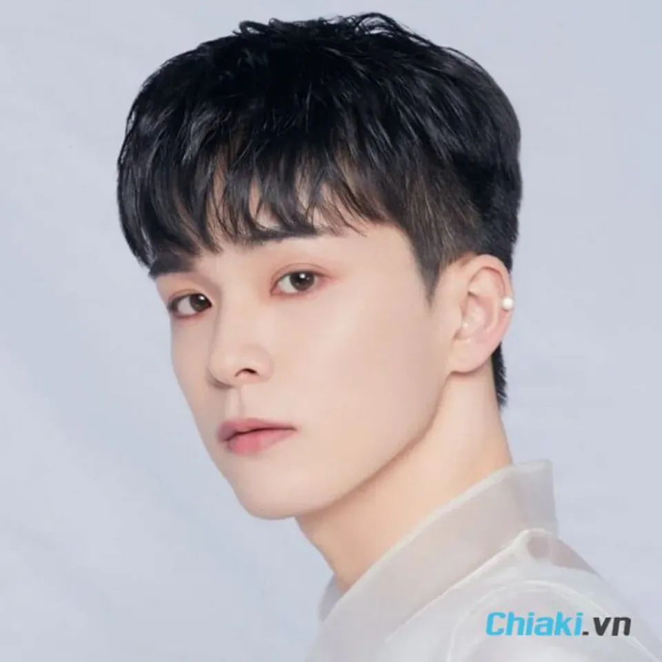 Tóc nam layer mái thưa