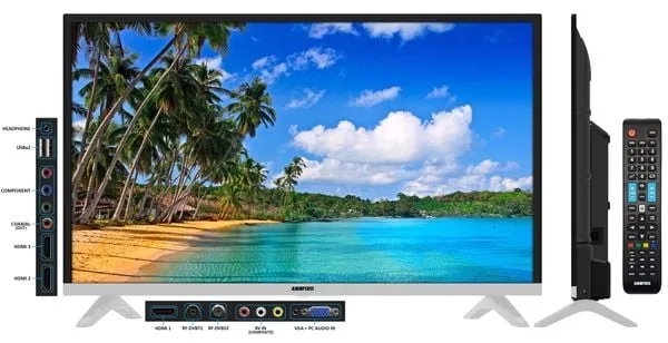 Hình ảnh minh họa các tính năng nổi bật của dòng tivi Asanzo 32S610