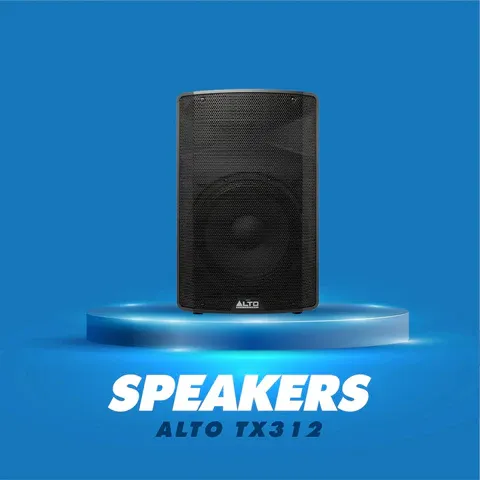 Alto TX312 - Dòng loa karaoke active 700W với thiết kế bền bỉ và chất âm trung thực