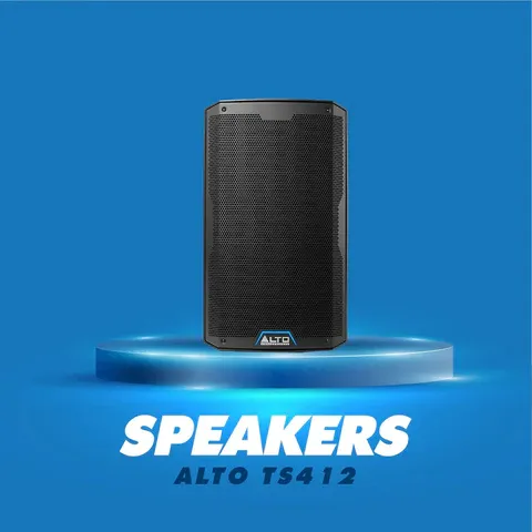 Alto TS412 - Hệ thống âm thanh karaoke gia đình công suất 2500W tích hợp DSP và Bluetooth TWS