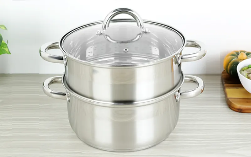 Bộ nồi Delites với đáy từ tính tối ưu cho bếp từ