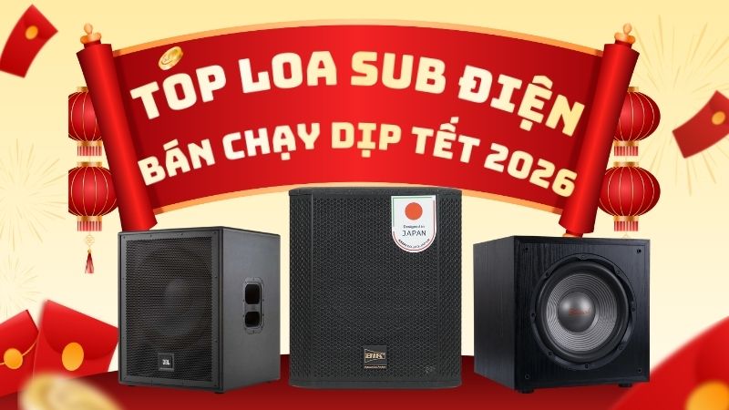 Tại Sao Nên Chọn Loa Sub Điện JBL Bass 30 Cho Dàn Âm Thanh