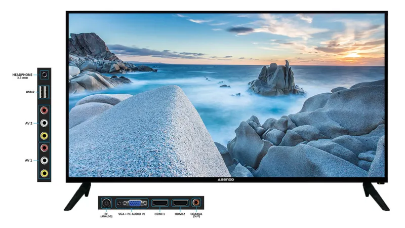 Tivi Asanzo cũ 32T31 32 inch mang đến không gian giải trí rộng mở và đa năng