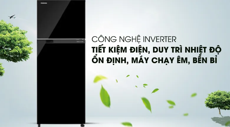 Công nghệ Inverter tiết kiệm điện tối ưu trên tủ lạnh Toshiba