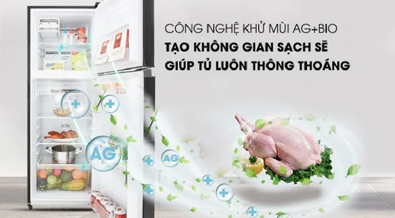 Công nghệ Ag+ Bio khử mùi và kháng khuẩn hiệu quả