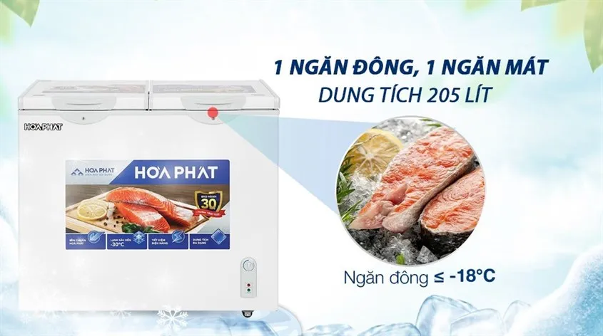Lớp cách nhiệt Polyurethane dày giúp giữ nhiệt cực tốt ngay cả khi mất điện đột ngột