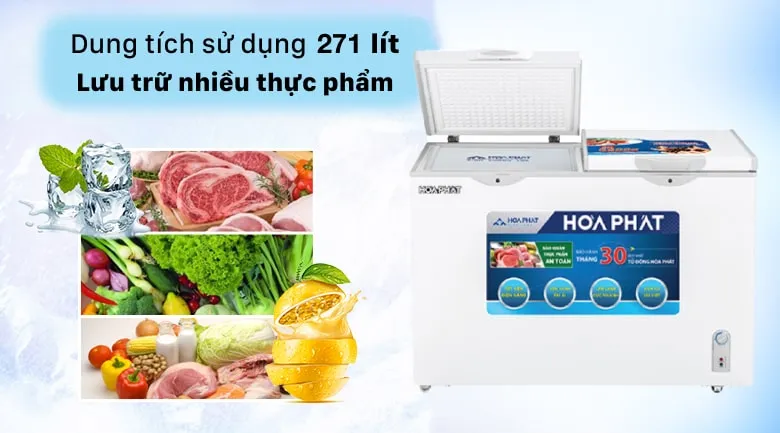 Dung tích lưu trữ lớn