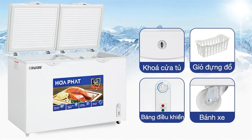 Khung viền tủ làm từ nhựa ABS cao cấp chịu lực tốt và chống bám bẩn hiệu quả