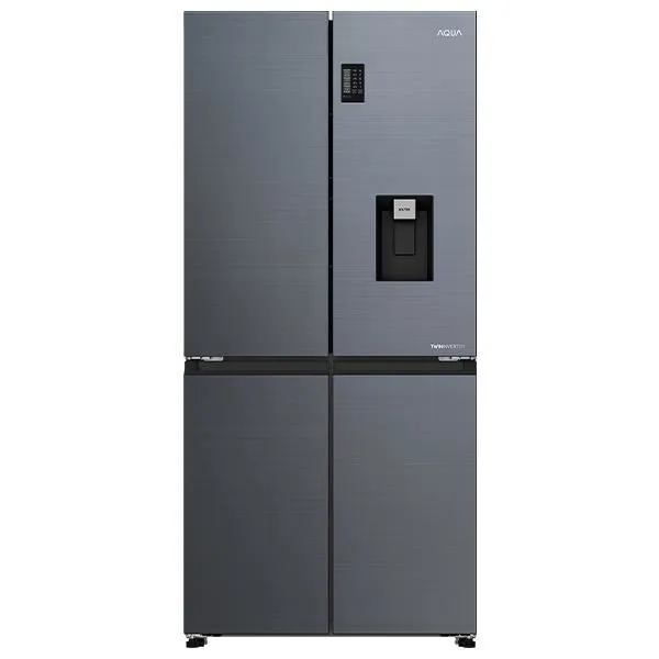Tủ lạnh Aqua Inverter 469 lít thiết kế 4 cửa Multi Door hiện đại