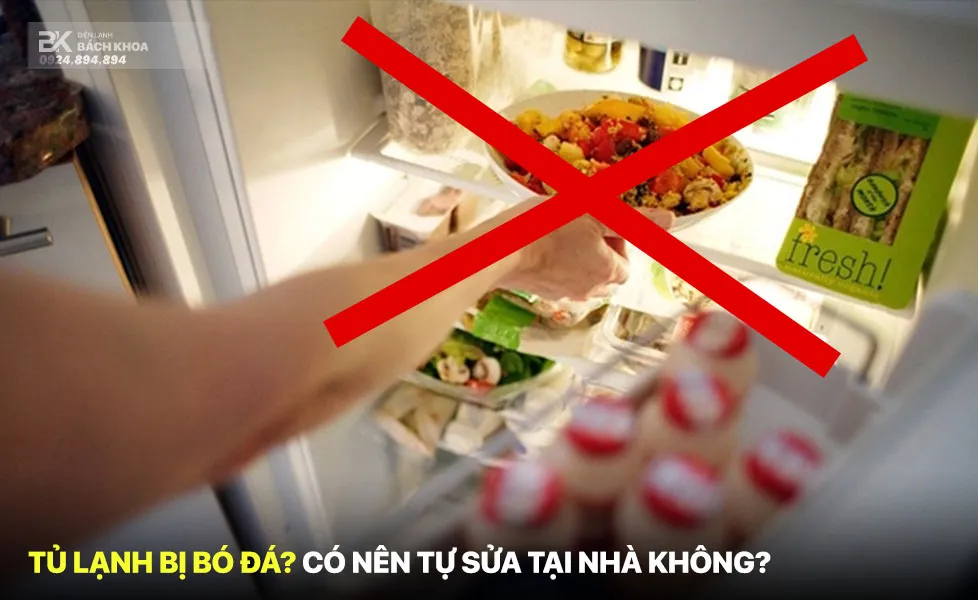 Mẹo ngăn ngừa tủ lạnh bị bó đá bằng cách sắp xếp thực phẩm