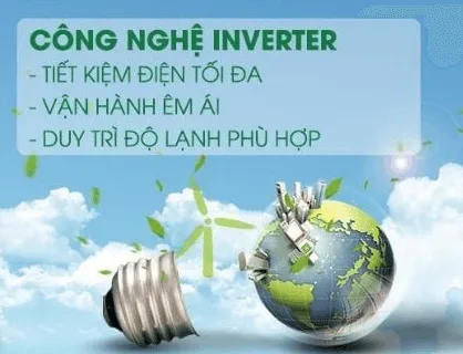 Công nghệ Inverter trên tủ lạnh Panasonic