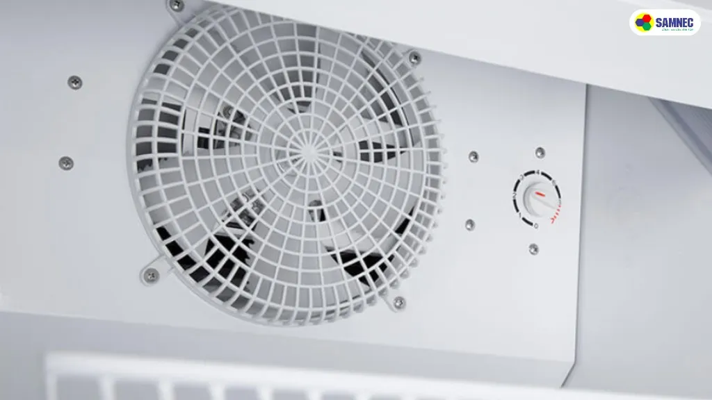 Kiểm tra quạt gió dàn lạnh tủ lạnh Panasonic bị hỏng