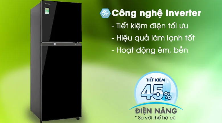 công nghệ Inverter trên tủ lạnh Toshiba