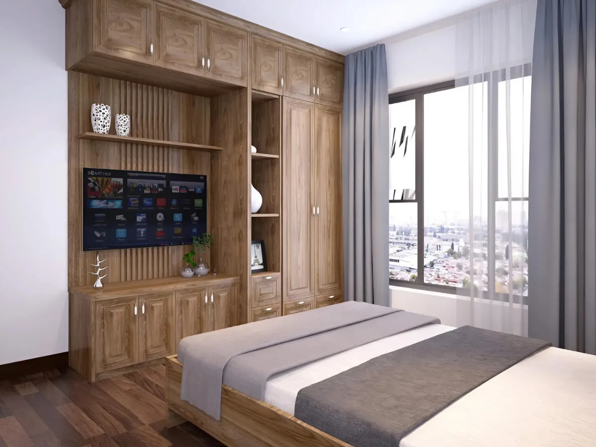 Gỗ tự nhiên có khả năng chống cong vênh và mối mọt tốt (Nguồn: Sưu tầm)