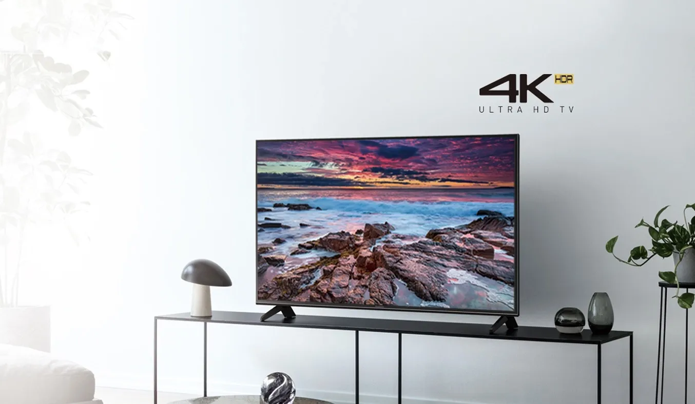 Màn hình 4K HDR trên Panasonic TH-43FX600V hiển thị sắc nét