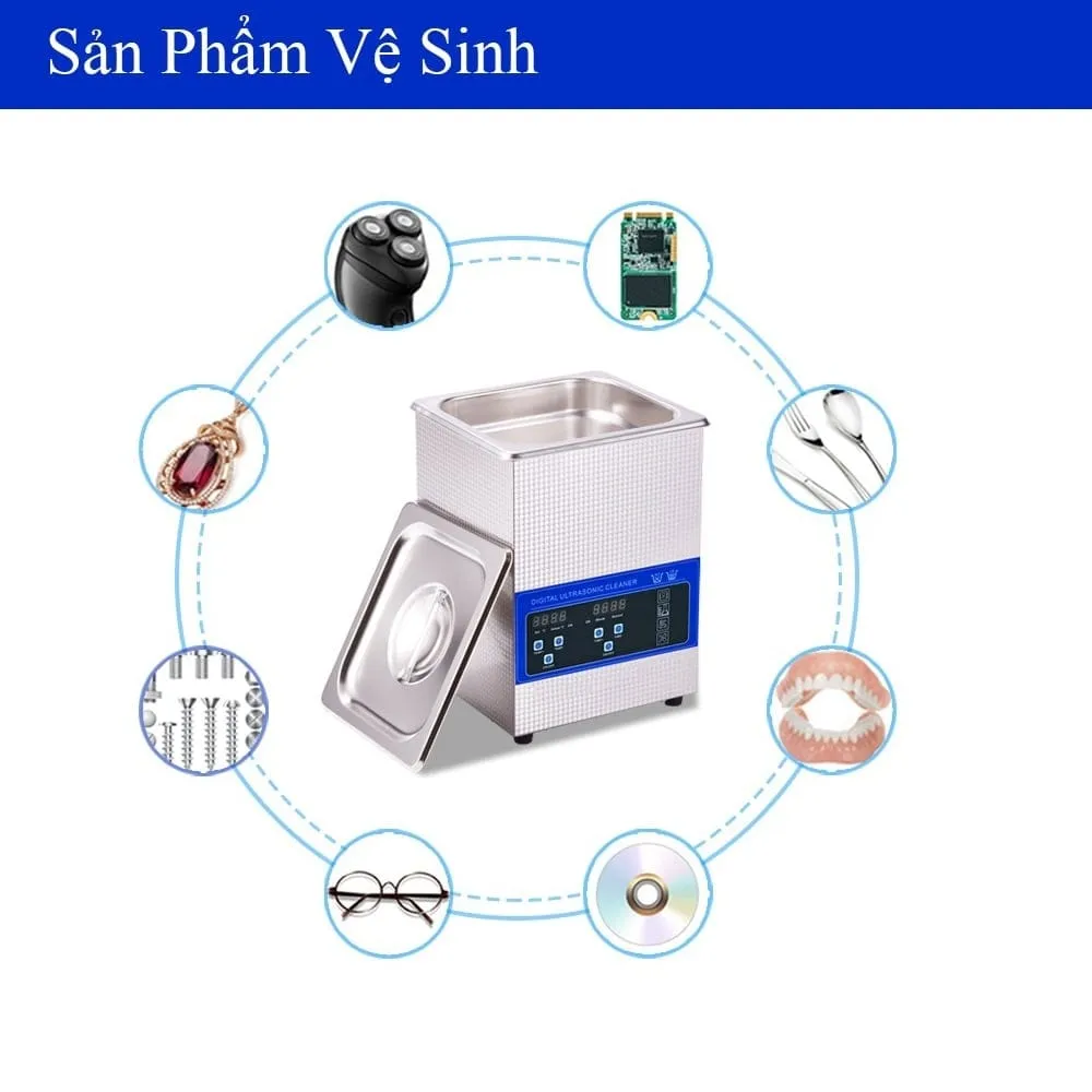 Ứng dụng đa dạng từ tẩy rửa vật dụng cá nhân đến linh kiện công nghiệp