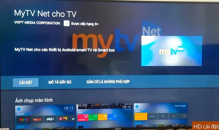 Việc tải ứng dụng MyTV Net giúp người dùng tận hưởng hàng loạt kênh truyền hình đặc sắc chỉ với một tài khoản