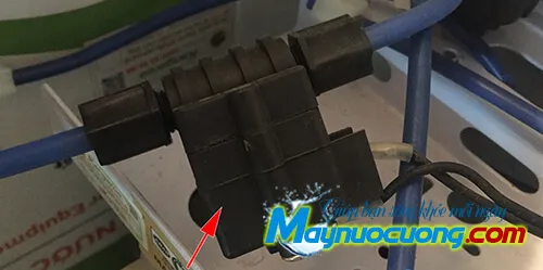 Van áp cao máy lọc nước RO bị hỏng khiến máy không ngắt