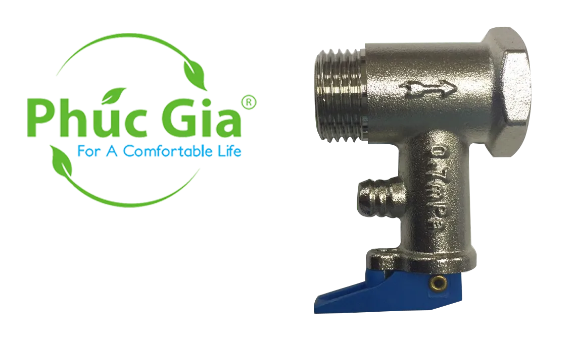 Van an toàn giúp kiểm soát áp suất và dòng chảy một chiều