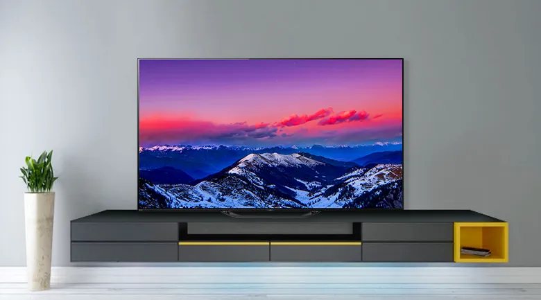 Android Tivi OLED Sony 4K 55 inch KD-55A8G với thiết kế tinh giản