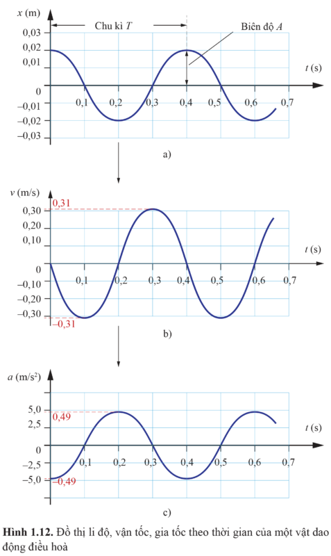 Xác Định Li Độ Và Gia Tốc Từ Phương Trình Dao Động Điều Hòa
